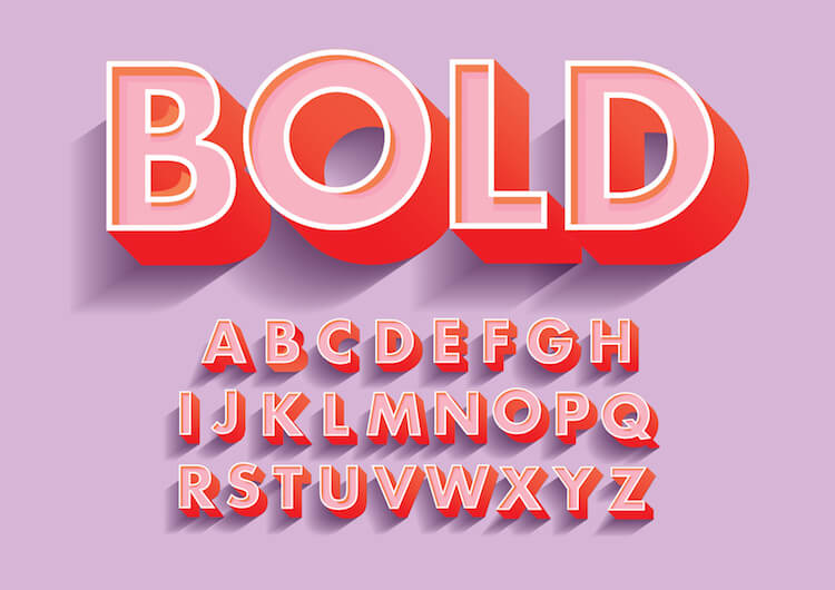 bold font examples