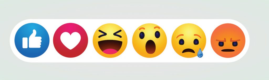 row of emojis