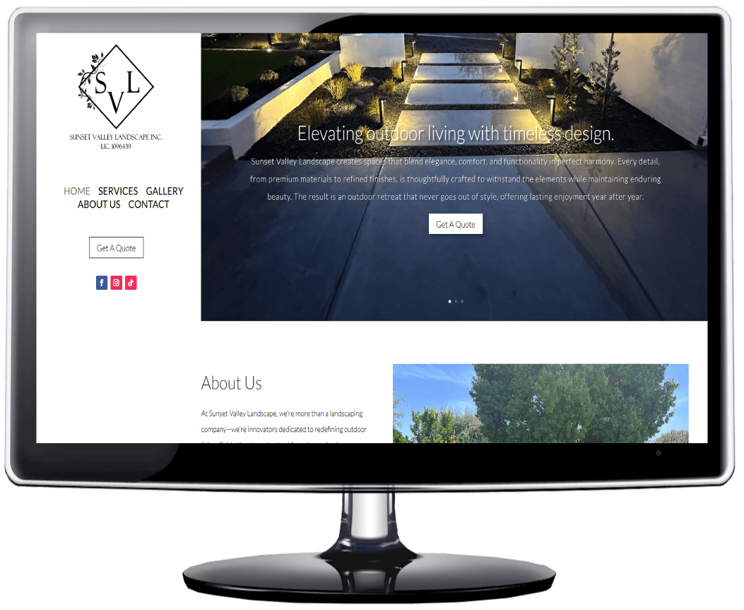 Sunset Valley Landscape