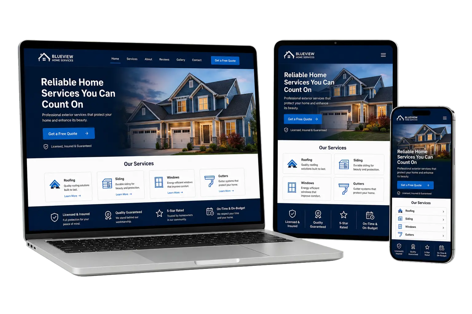 Designed for every screen, desktop, table, mobile - content responsive Designed for every screen, desktop, table, mobile - content responsive